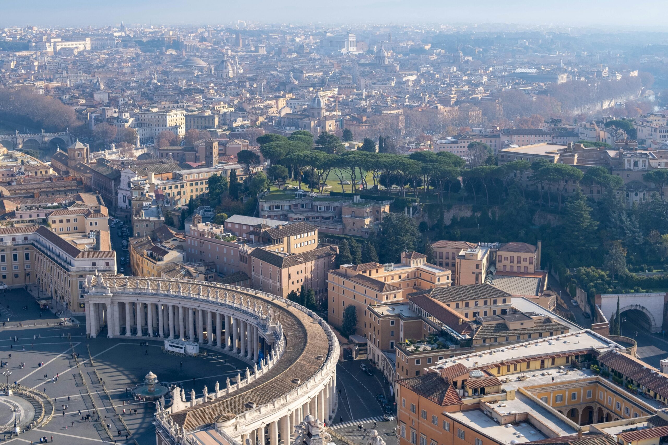 Rome view above